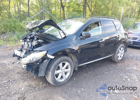 2009 Nissan Murano Sl from USA, damaged, VIN JN8AZ18W79W145723